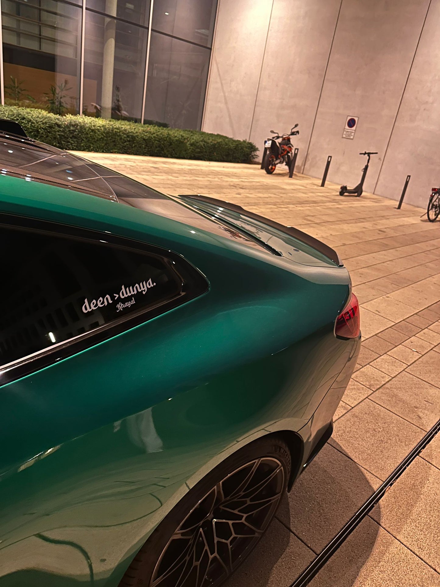 "DEEN > DUNYA" DECAL