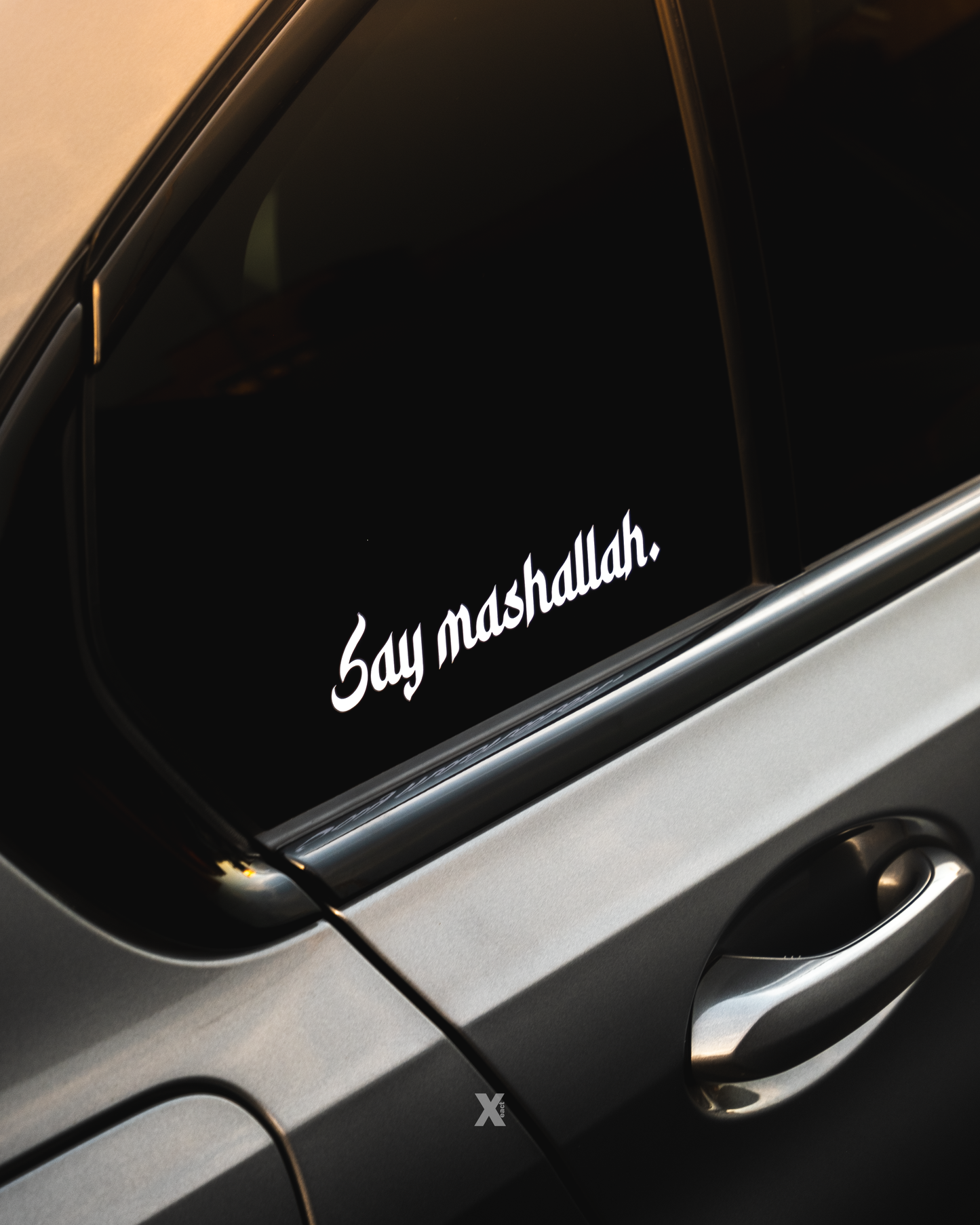 “Say Mashallah.” Decal