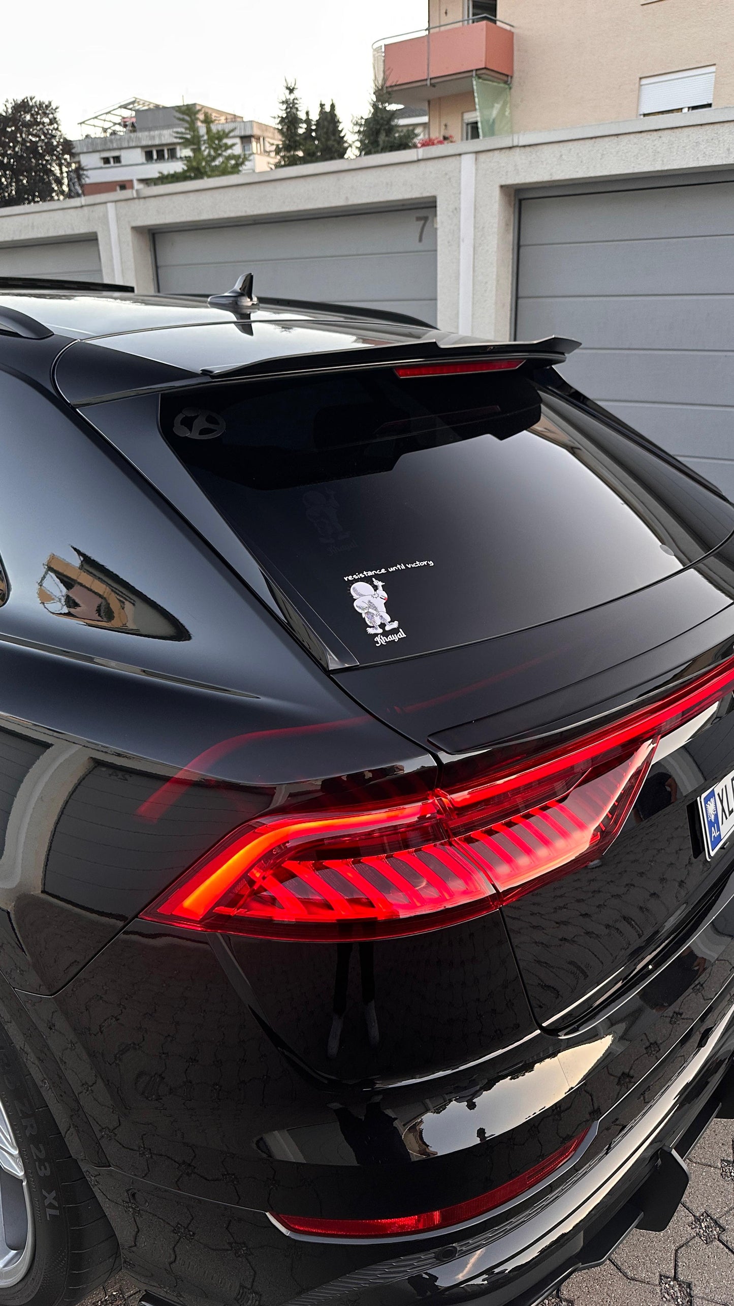 "RESISTANCE UNTIL VICTORY" DECAL