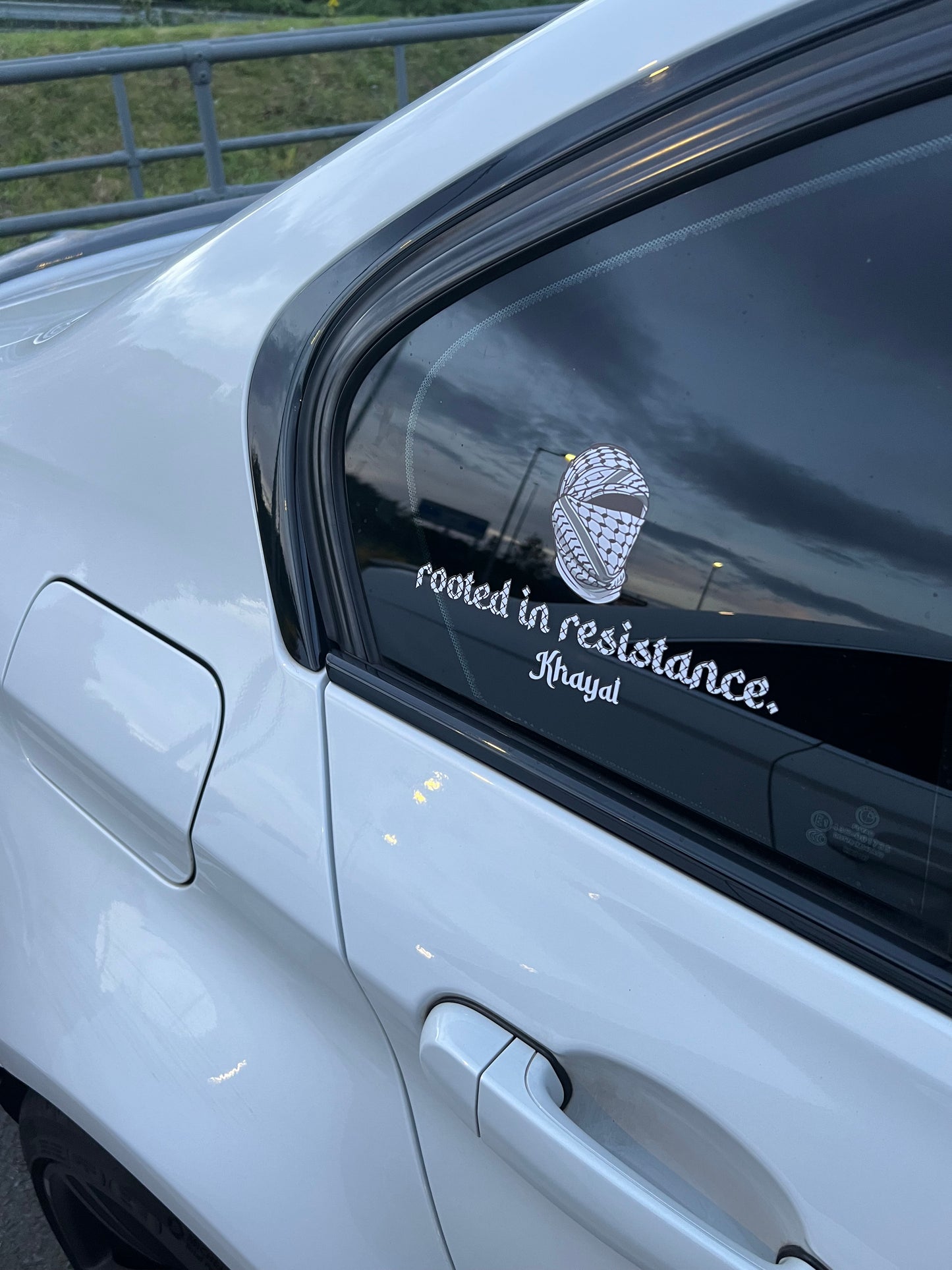 "ROOTED IN RESISTANCE" DECAL