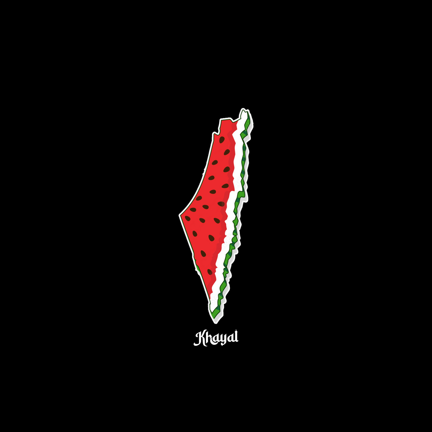 Palestine Watermelon DECAL